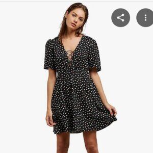 NWT Volcom Dresses - Volcom April March Dot Dress size LARGE 14